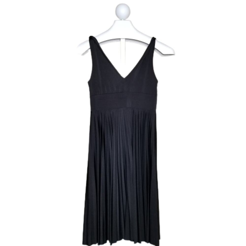 Soprano Accordion‎ Pleated Empire Waist Tank Dress